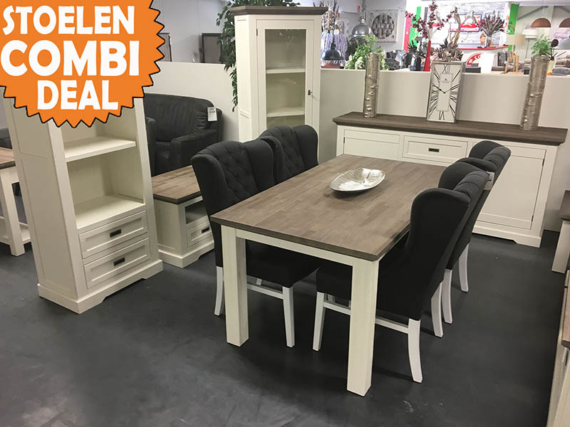 complete woonkamer set hout